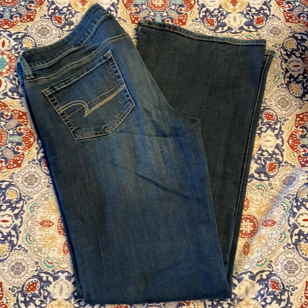 American Eagle, Favorite Boyfriend Jeans, Size 12 Long